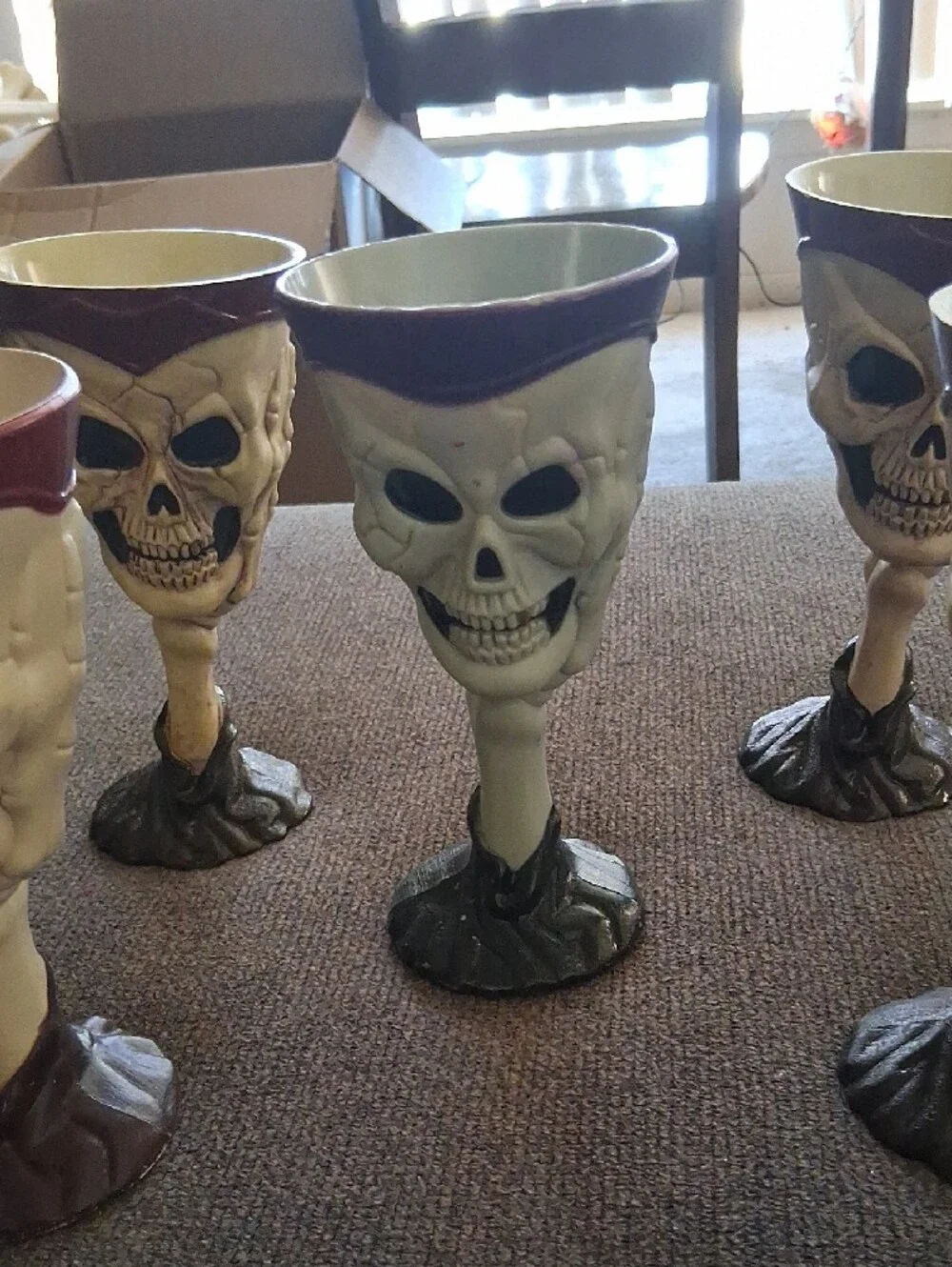 Skull Goblet Plastic (Set of 5)